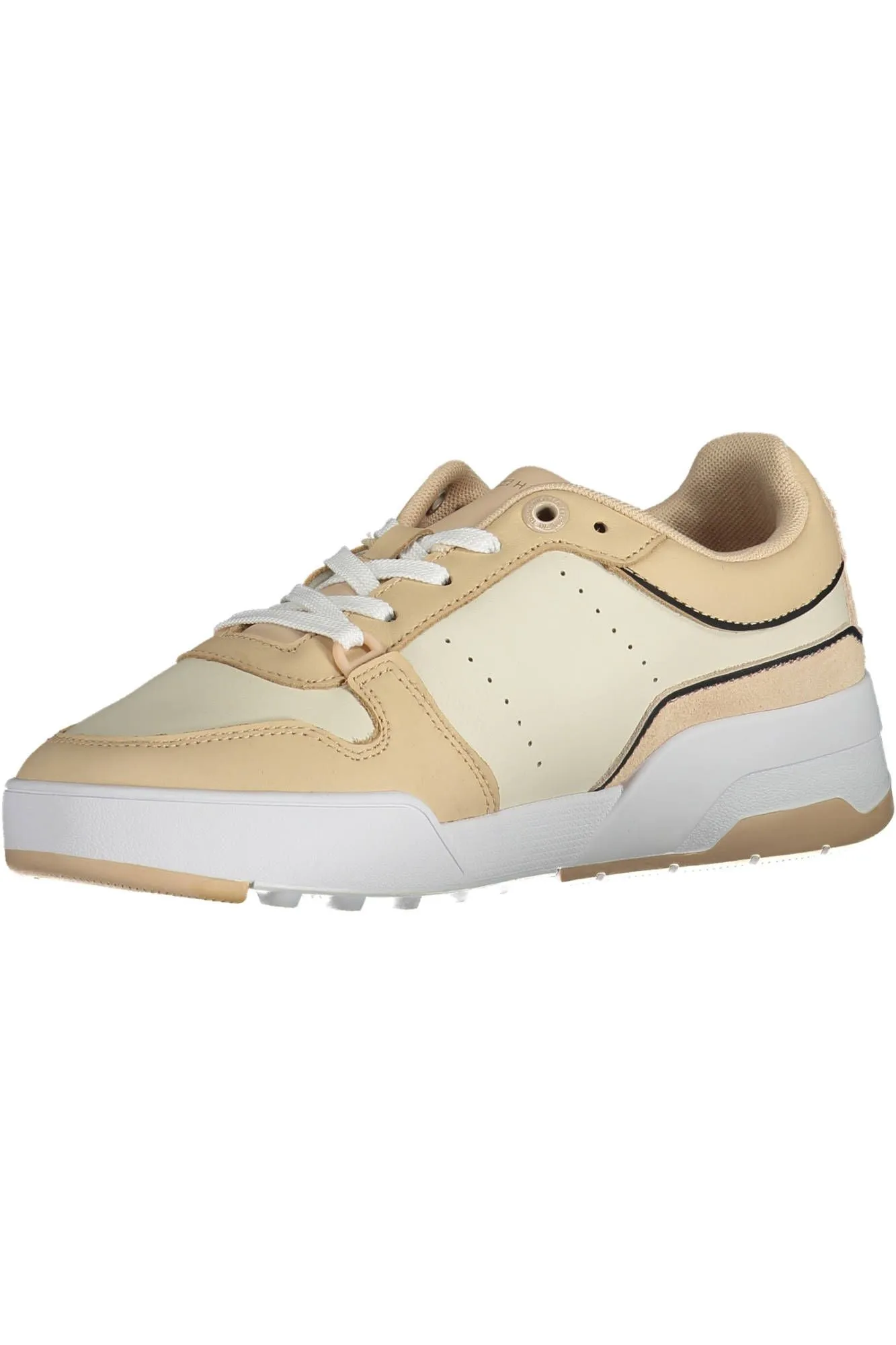 Beige Leather Women Sneaker sold by Louxly product image thumbnail 3