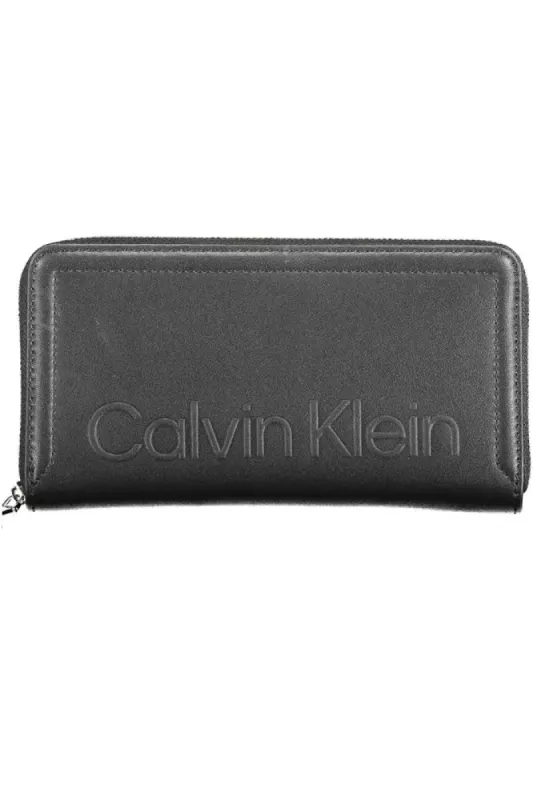 Black Polyethylene Women Wallet sold by Louxly