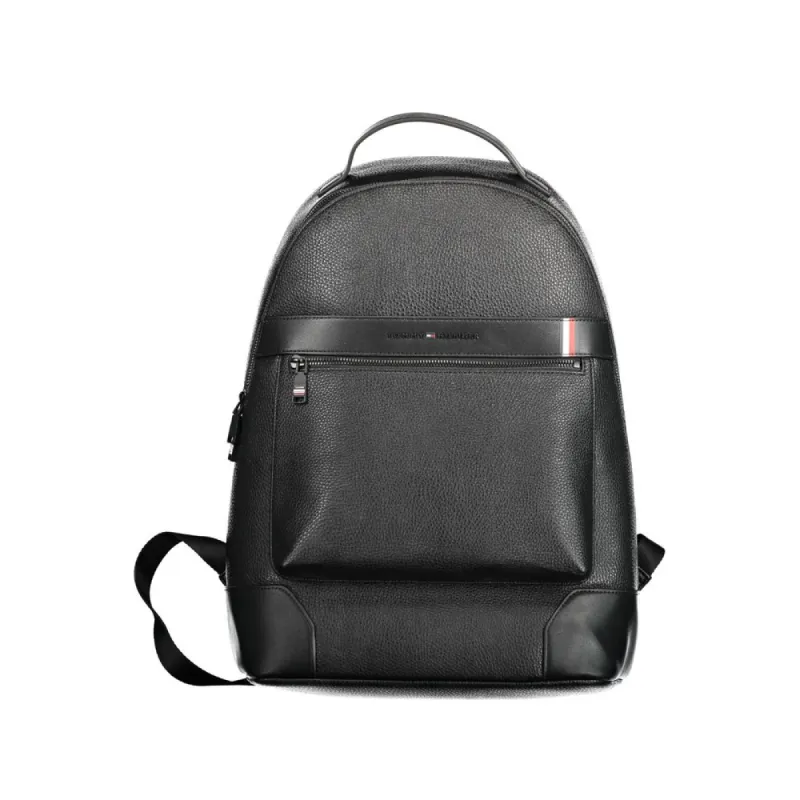 Black Polyethylene Men Backpack sold by Louxly