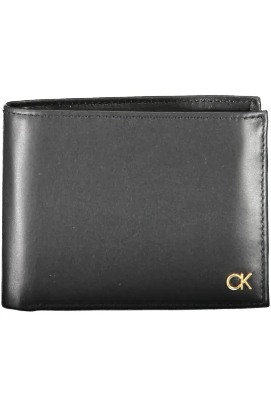 Black Leather Men Wallet sold by Louxly