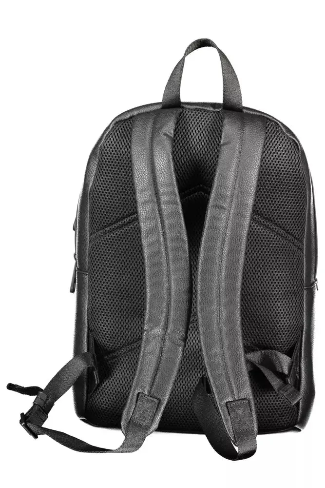 Black Polyethylene Men Backpack sold by Louxly product image thumbnail 2