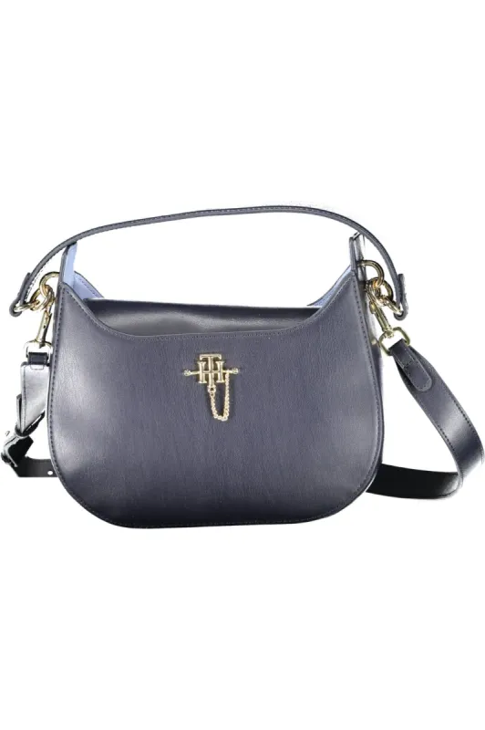 Blue Polyethylene Women Handbag sold by Louxly