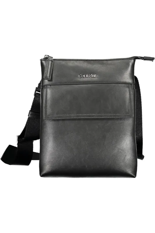 Black Polyester Men Shoulder Bag made by Calvin Klein
