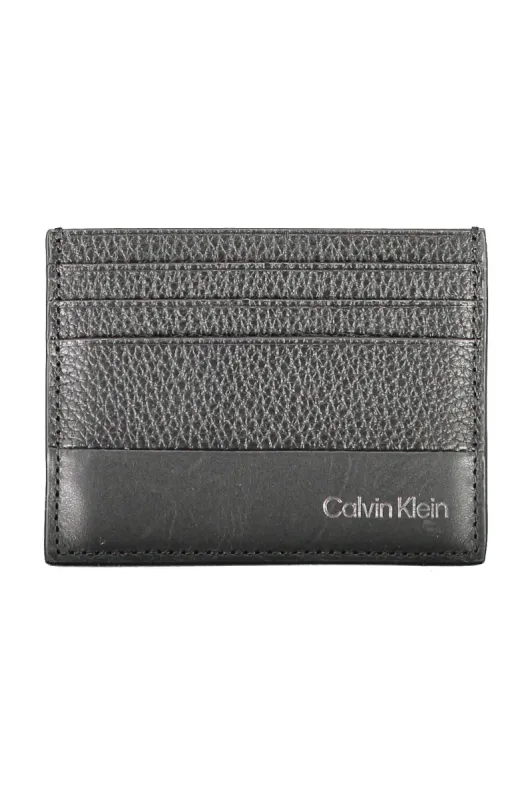 Black Leather Men Wallet sold by Louxly