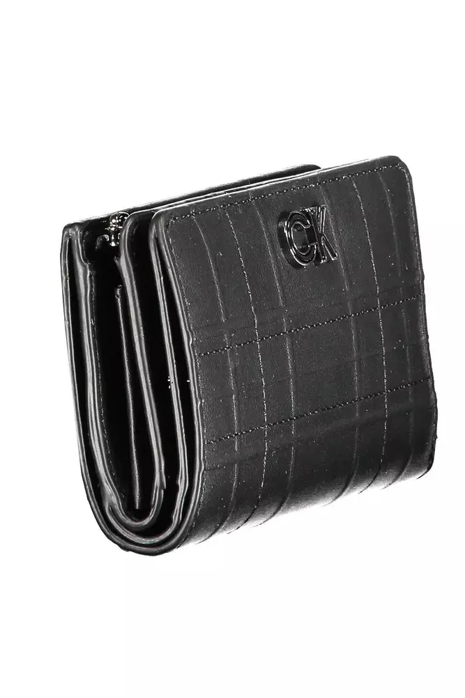 Chic Black Tri-Fold Wallet with RFID Lock sold by Louxly product image thumbnail 3