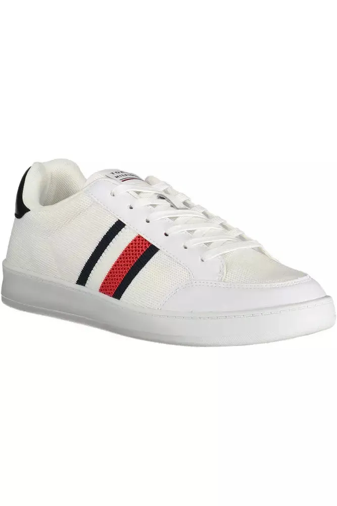 White Polyester Men Sneaker sold by Louxly product image thumbnail 2