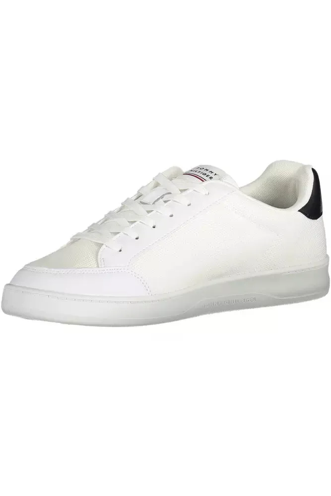 White Polyester Men Sneaker sold by Louxly product image thumbnail 3