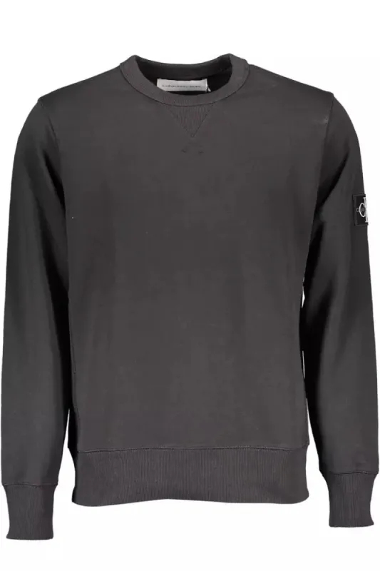 Sleek Cotton Crewneck Men's Sweater sold by Louxly
