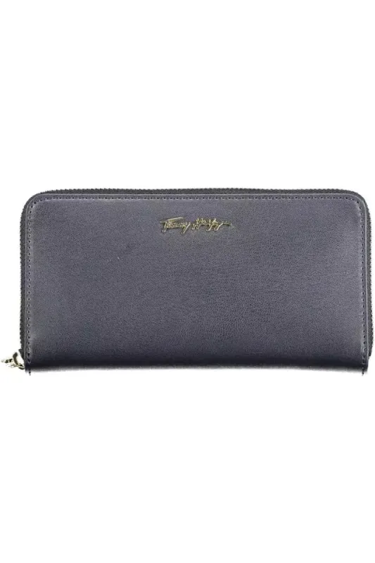 Blue Polyethylene Women Wallet sold by Louxly