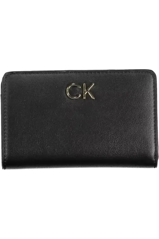 Black Polyethylene Women Wallet sold by Louxly