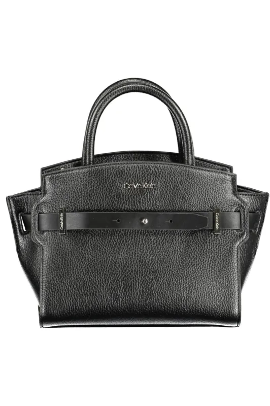 Black Polyethylene Women Handbag sold by Louxly