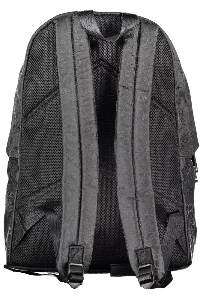 Black Polyester Men Backpack sold by Louxly product image thumbnail 2