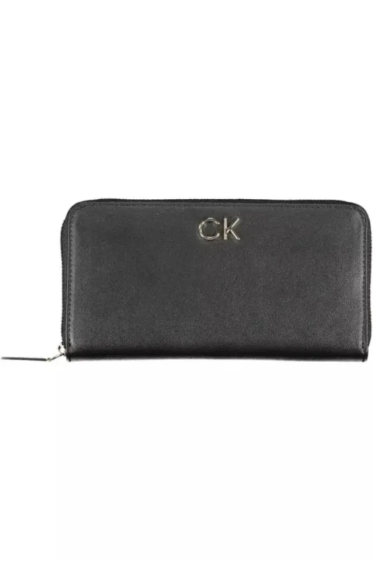 Black Polyethylene Women Wallet sold by Louxly