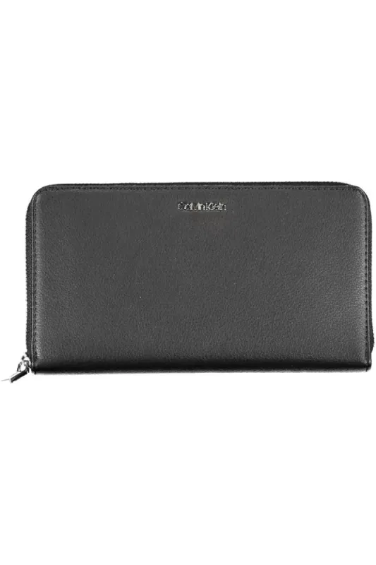 Black Polyethylene Women Wallet sold by Louxly