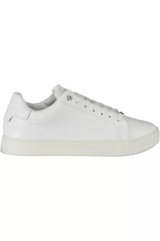White Leather Women Sneaker sold by Louxly