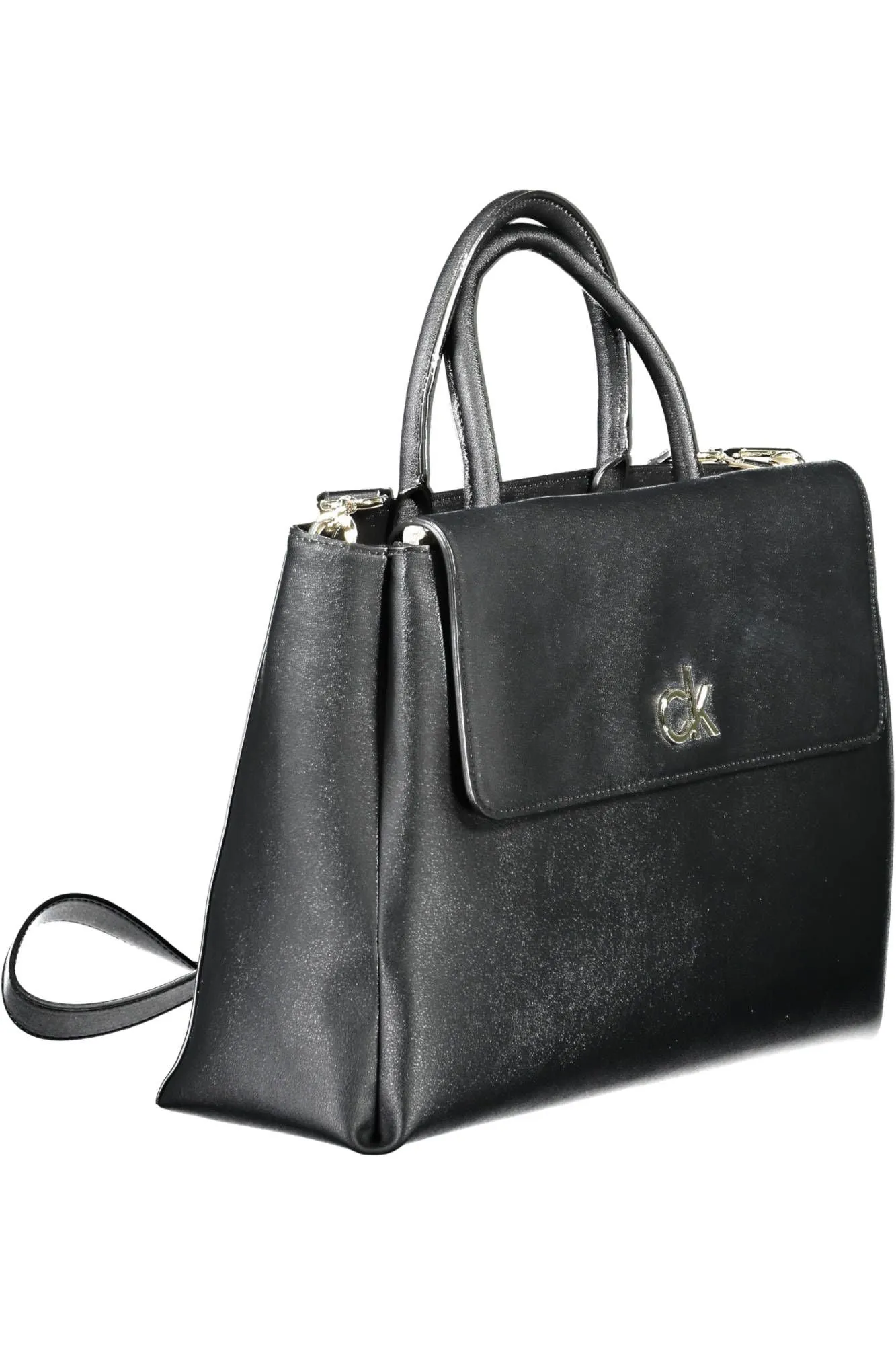 Black Polyvinylchloride Women Handbag sold by Louxly product image thumbnail 3