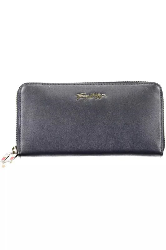 Blue Leather Women Wallet sold by Louxly