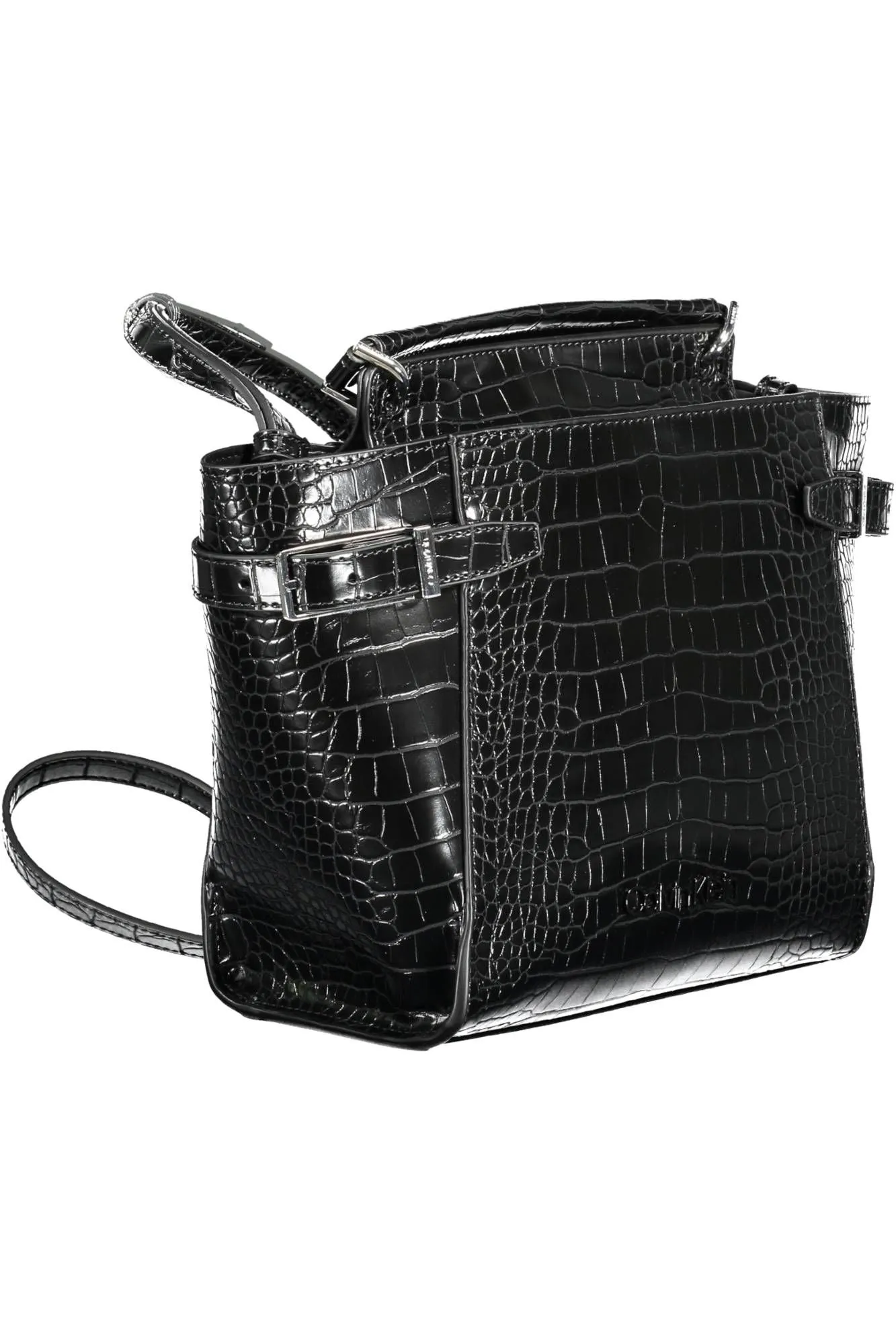 Black Polyethylene Women Handbag sold by Louxly product image thumbnail 3