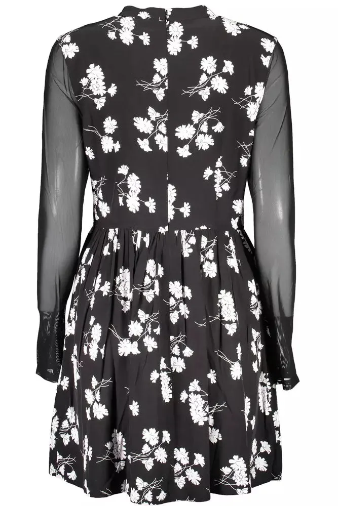Black Viscose Women Dress sold by Louxly product image thumbnail 2