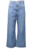 Blue Cotton Women Jeans sold by Louxly