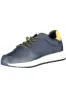 Sleek Blue Sneakers with Contrasting Sole sold by Louxly