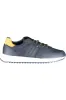 Sleek Blue Sneakers with Contrasting Sole sold by Louxly