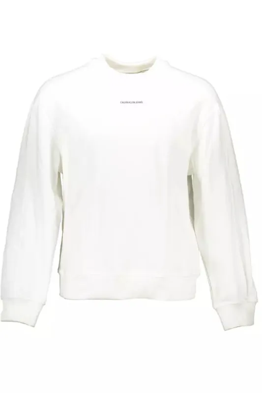 White Cotton Men Sweater sold by Louxly