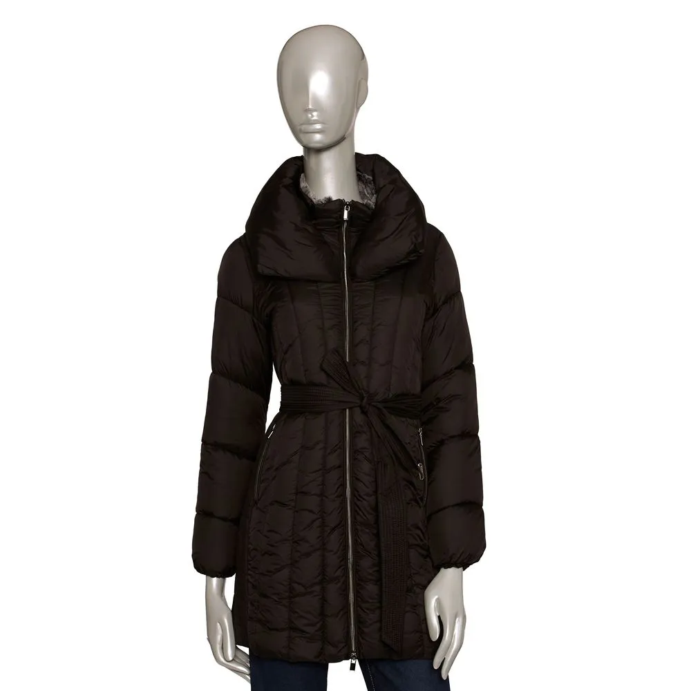 Black Polyester Women Jacket sold by Louxly