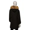 Black Polyester Women Jacket sold by Louxly