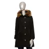 Black Polyester Women Jacket sold by Louxly