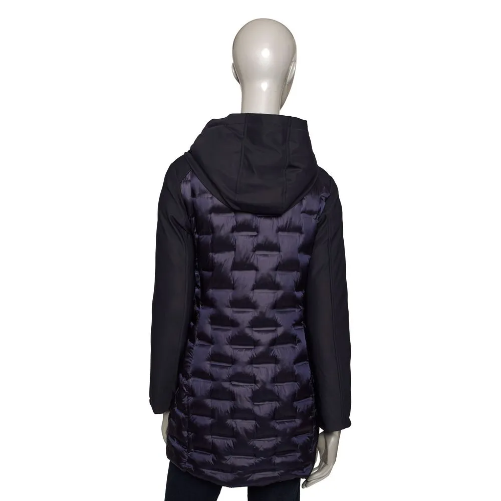 Blue Polyester Women Jacket sold by Louxly product image thumbnail 2