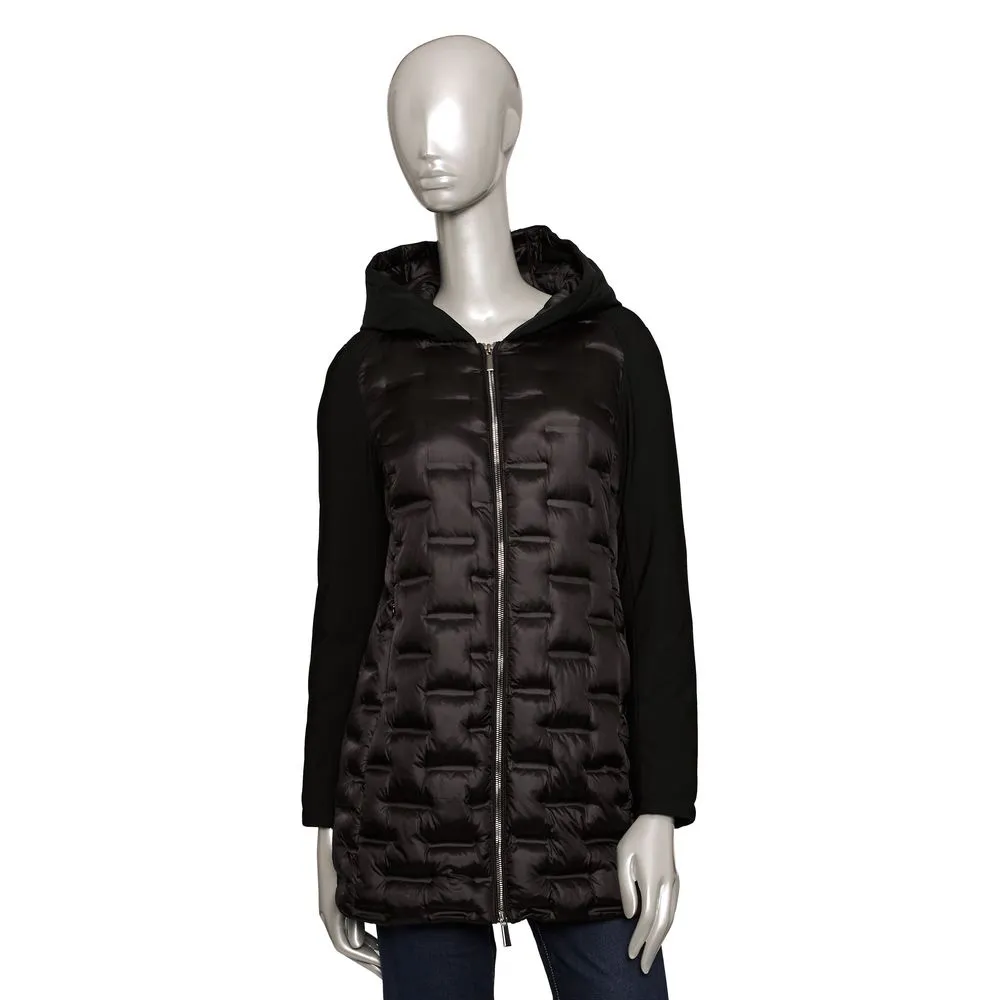 Black Polyester Women Jacket sold by Louxly