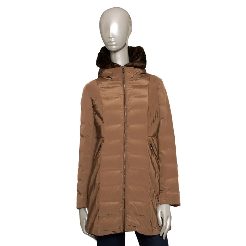 Brown Polyester Women Jacket sold by Louxly