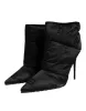 Black DG Logo Padded Heels Ankle Boots Shoes sold by Louxly