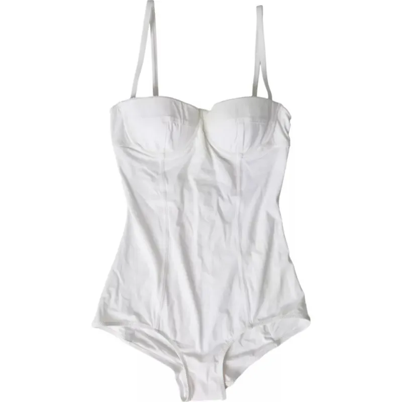 White Swimsuit One Piece Women Beachwear Bikini sold by Louxly