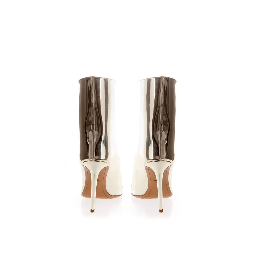 Multicolor Leather Patent Boot sold by Louxly product image thumbnail 4