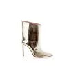 Multicolor Leather Patent Boot sold by Louxly