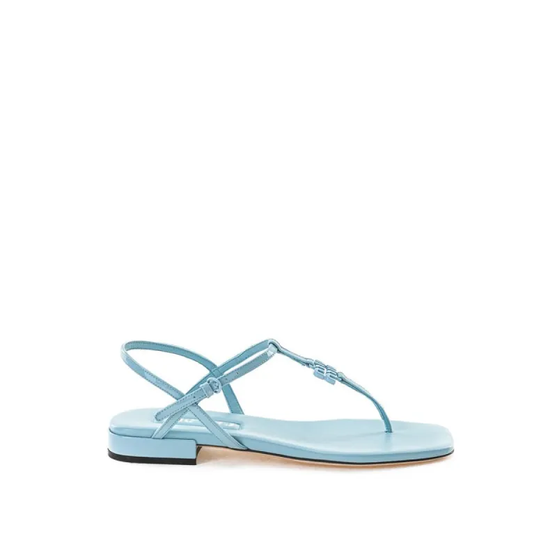 Light Blue Vernice Sandal sold by Louxly