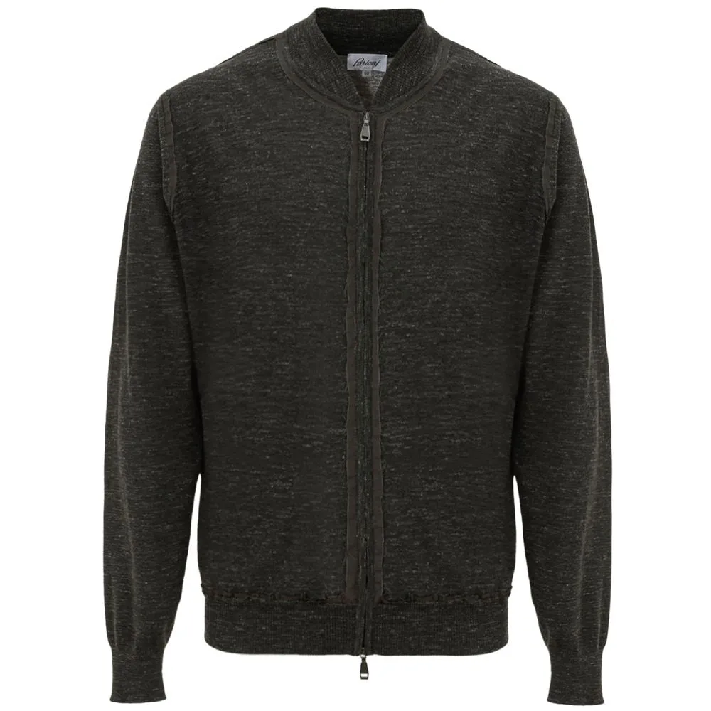 Green Wool Polo Shirt sold by Louxly