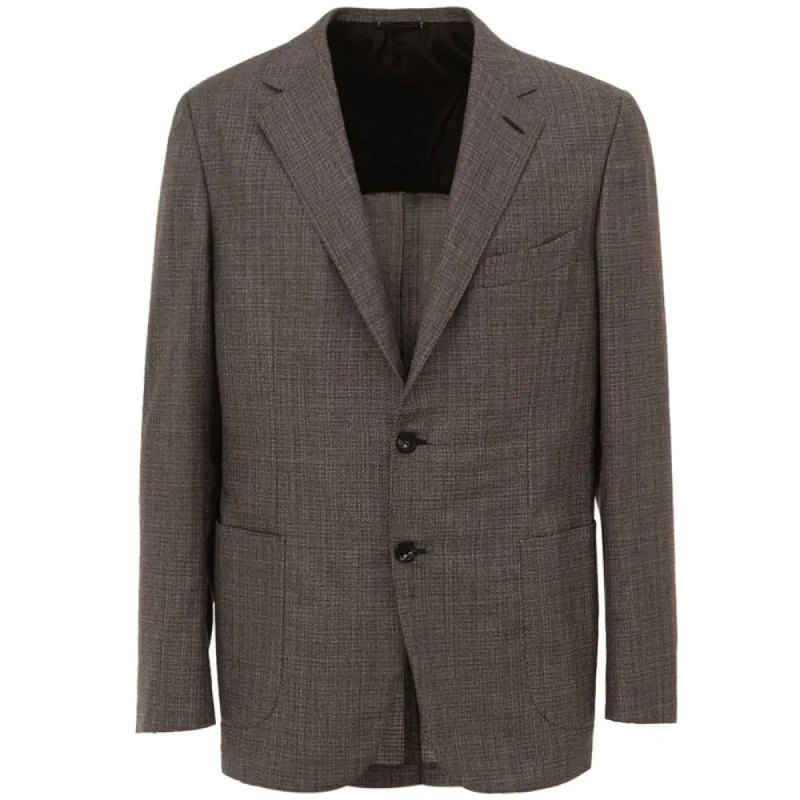 Beige Wool Blazer sold by Louxly