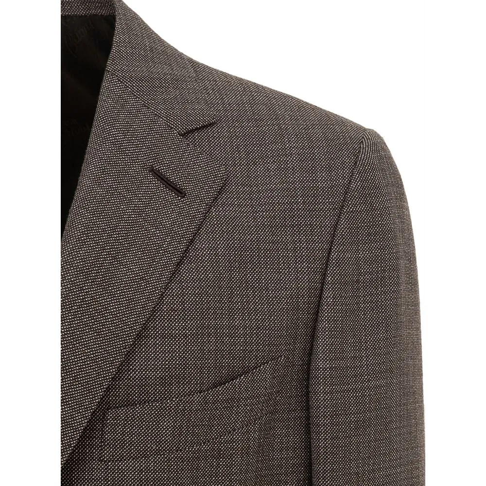 Beige Wool Blazer sold by Louxly product image thumbnail 3