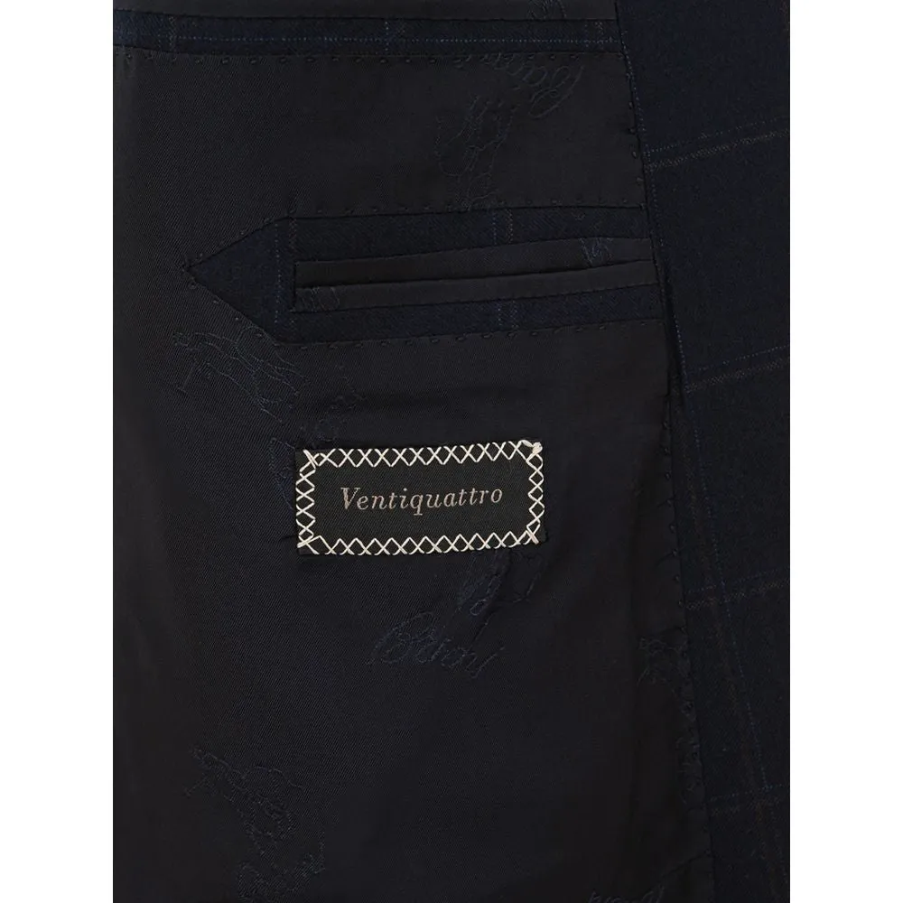 Blue Wool Blazer sold by Louxly product image thumbnail 4