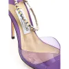 Purple Raso Sandal sold by Louxly