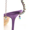 Purple Raso Sandal sold by Louxly