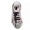 Multicolor Suede Fabric NS1 Sneakers Shoes sold by Louxly