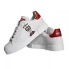 White Patch Calfskin Nappa Portofino Sneakers Shoes sold by Louxly