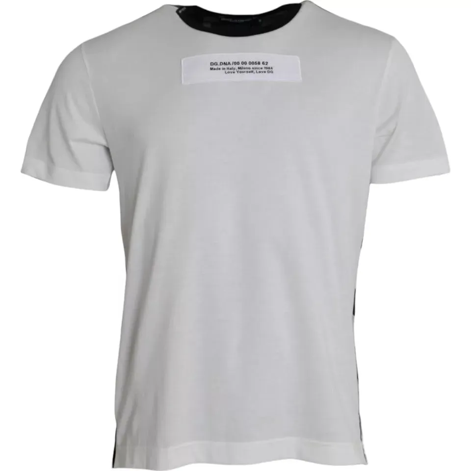 Black White Camouflage Round Neck T-shirt sold by Louxly