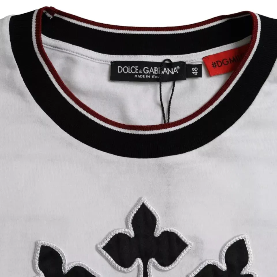 White Crown King Cotton Crew Neck Men T-shirt sold by Louxly product image thumbnail 3