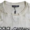 Off White Logo Cotton Crew Neck T-shirt sold by Louxly