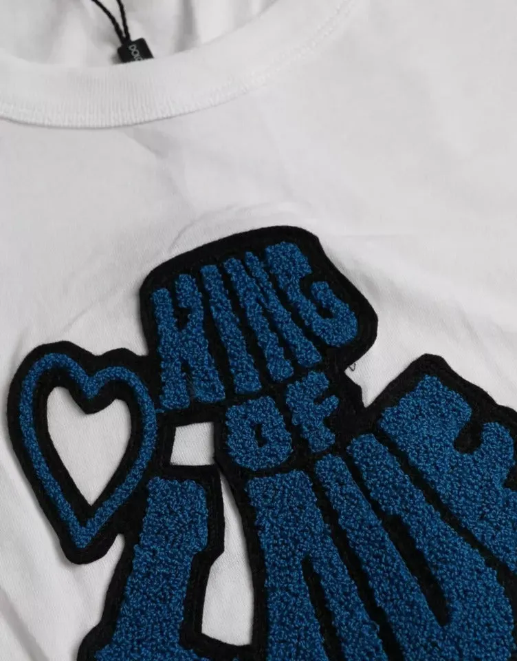 White King Of Love Round Neck Short Sleeves T-shirt sold by Louxly product image thumbnail 4